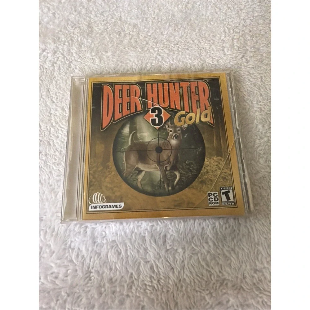 Deer Hunter 3 Gold PC CD ROM 2000 Hunting Game WizardWorks Infogrames